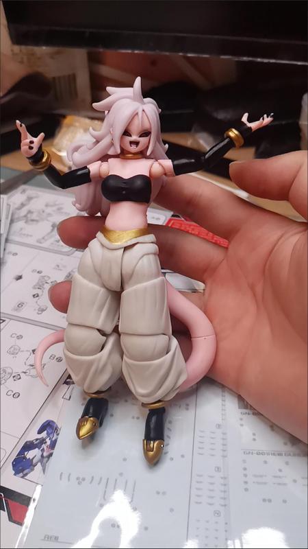 Action Figure Majin Boo Android 12 Dragon Ball Z Articulado
